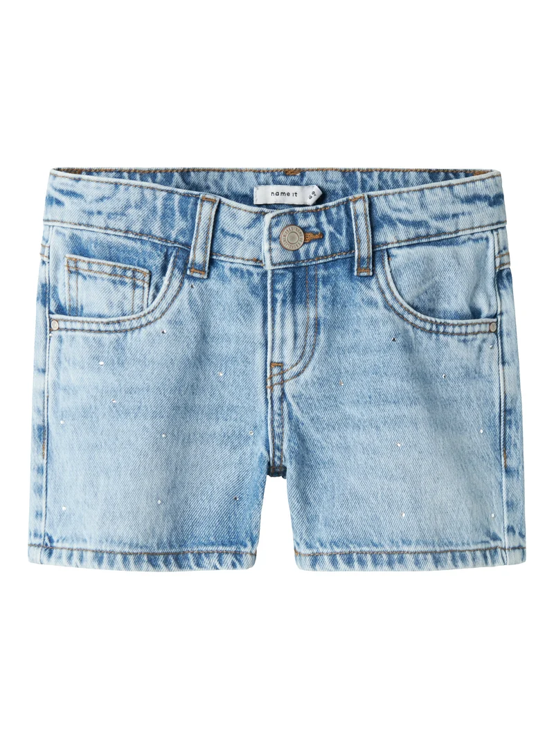 Jeans Shorts med strass stenar