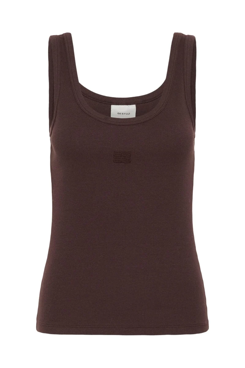 Gestuz - Gzdrew Logo Top 2.0 10910067 - 109839 - Deep Plum