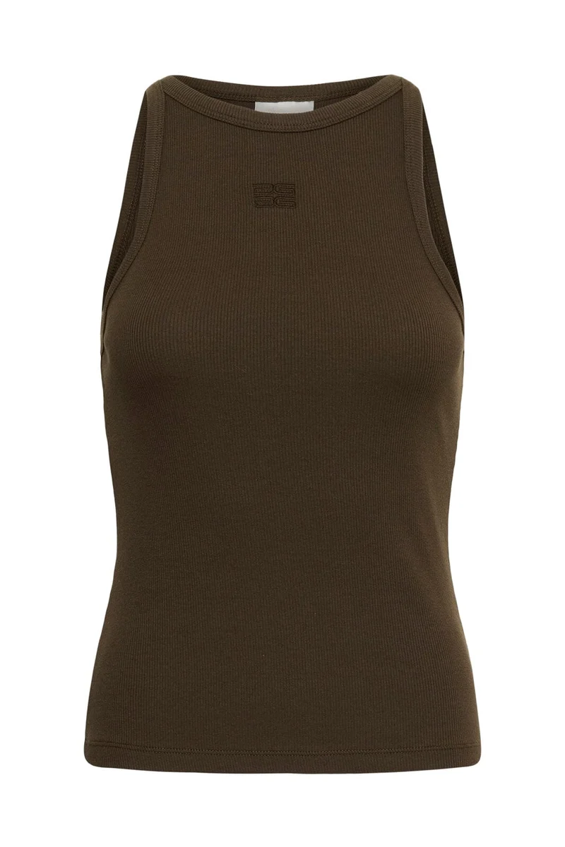 Gestuz - Gzdrew Logo Tank 2.0 10910066 - 190814 - Slate Black