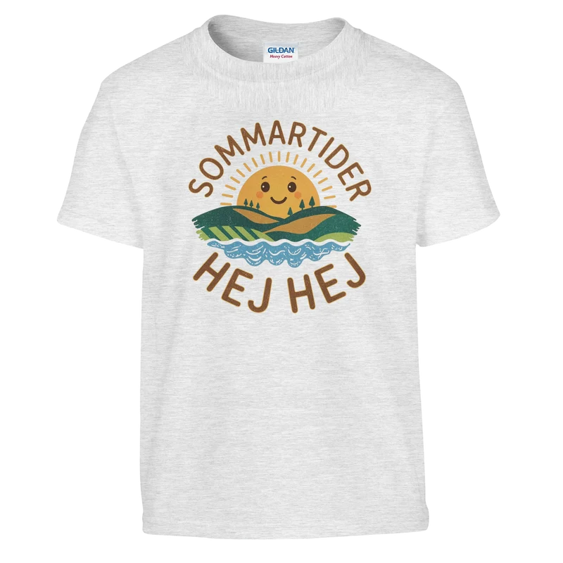 T-shirt Barn - Sommartider Hej Hej