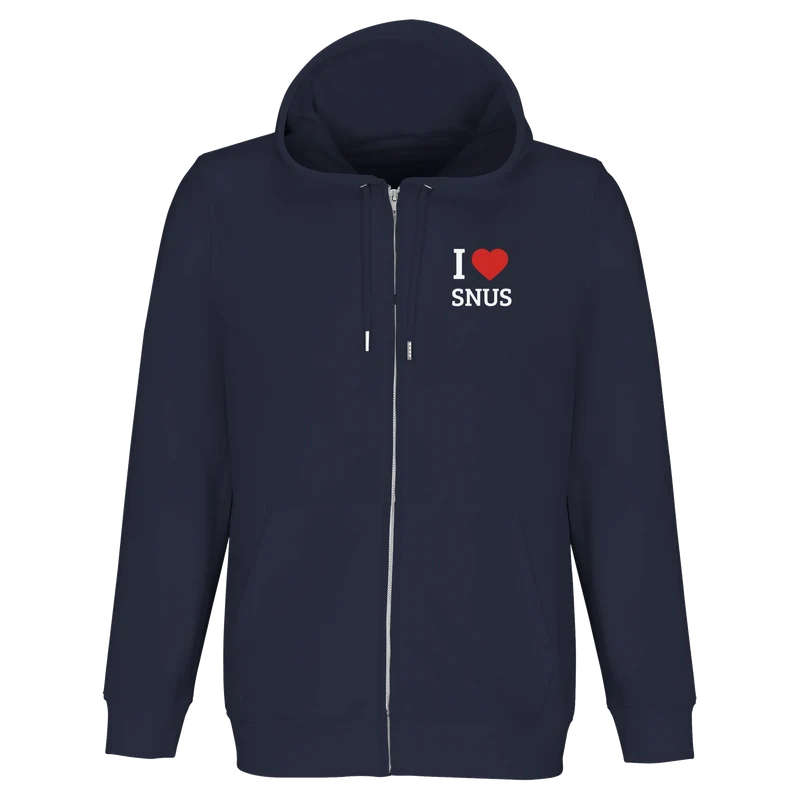 Zip Hoodie - I Love Snus