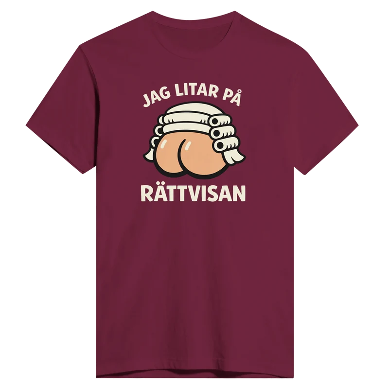 Premium T-shirt - Jag litar på rättvisan