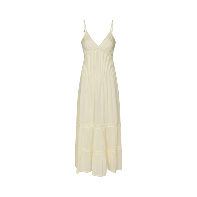 Elorie S Voile Dress - Butter Yellow