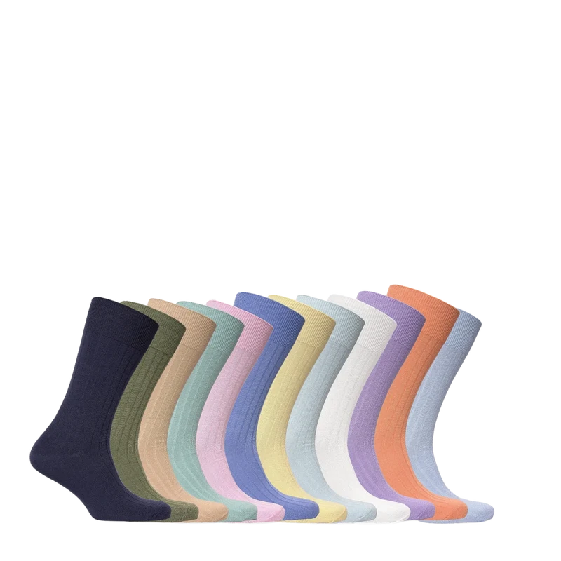Egypten Cotton Sock Gift Box - Pastel
