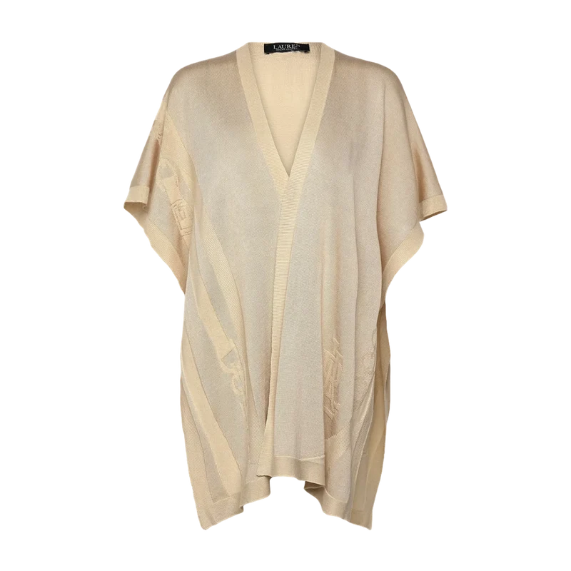Poncho - Birch tan