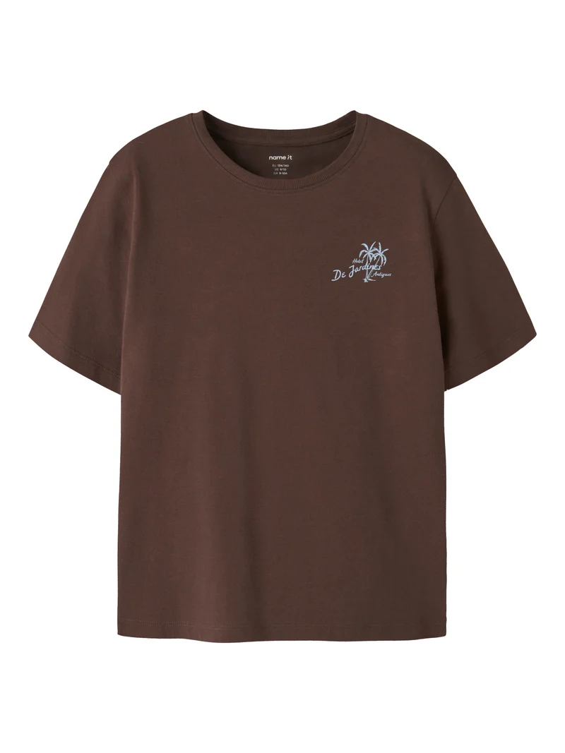 T-shirt med backprint