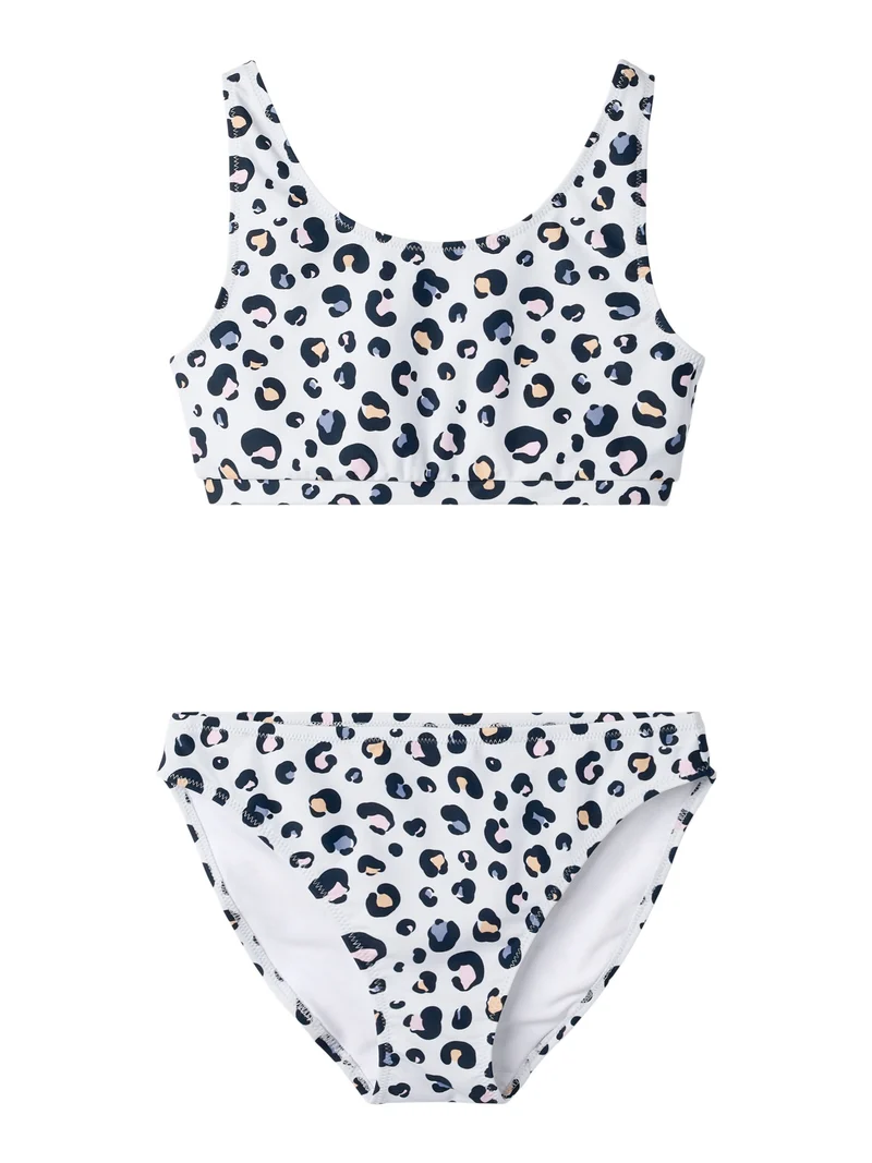 Bikini Blå mönstrad
