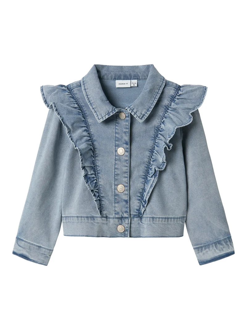 Jeans Jacka m. volanger