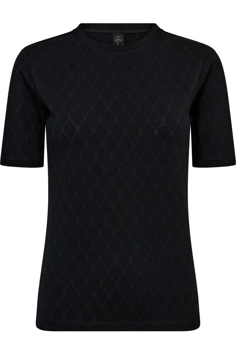 Hype The Detail - Tee S/S, Cotton 600-2 - 9 - Black