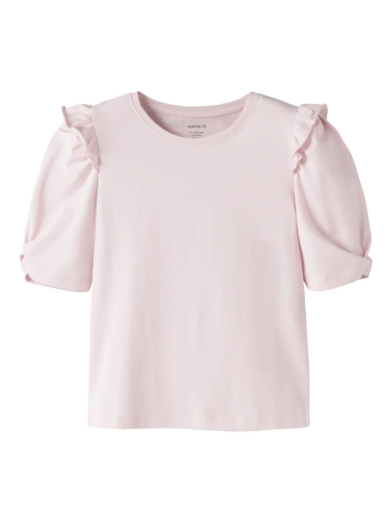 Rosa Puffärm Topp