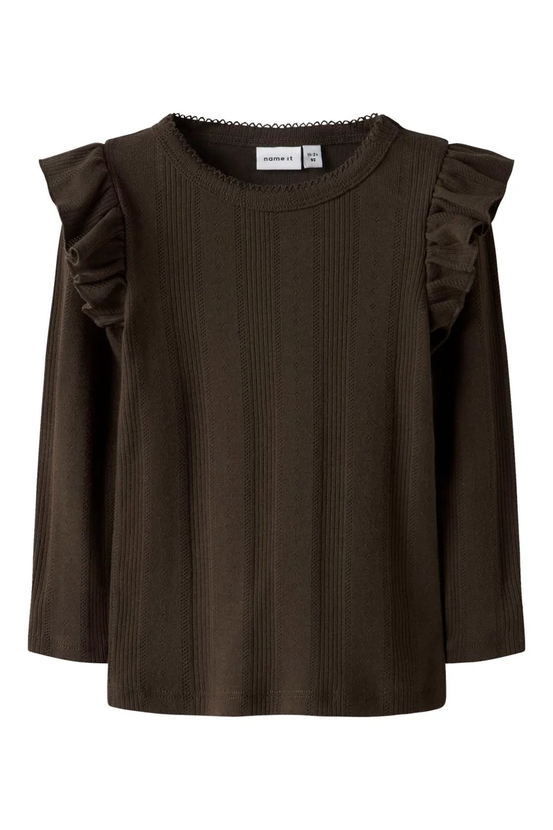Name It - Nmfjulia Ls Slim Top - 4863342 Delicioso