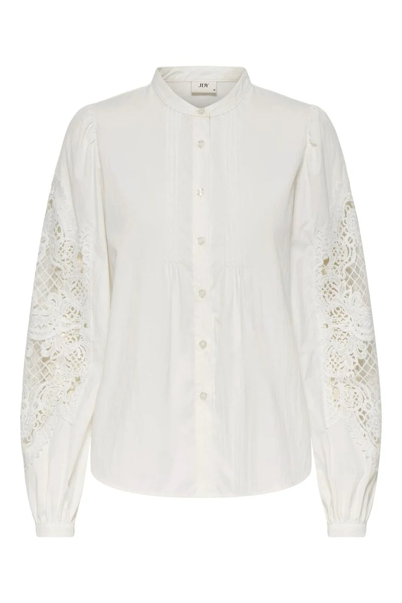 JDY - Jdycora L/S Shirt - 5035112 Cloud Dancer