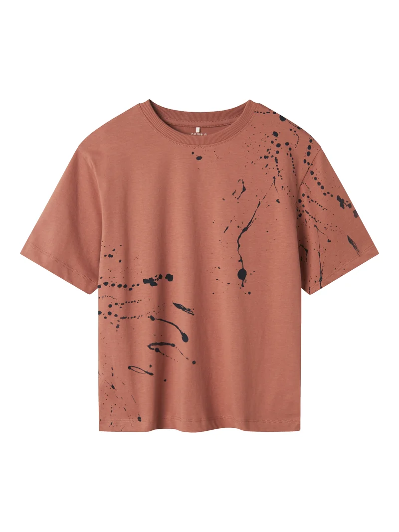 T-shirt Splash m ryggprint