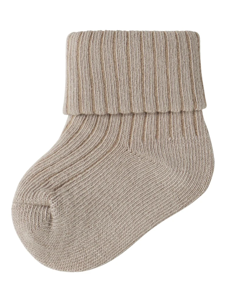 Beige Baby Strumpor