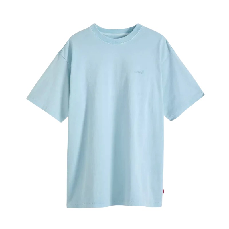 Red Tab Vintage Tee - Garment Dye Forget-me-not