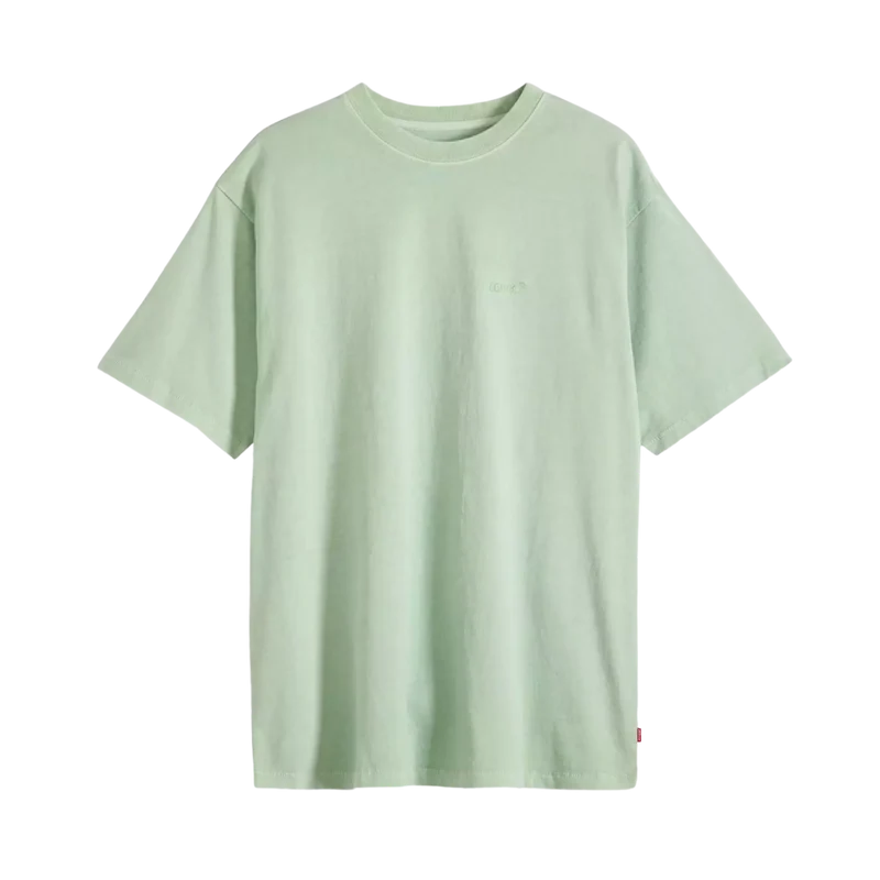 Red Tab Vintage Tee - Garment Dye Cameo Green