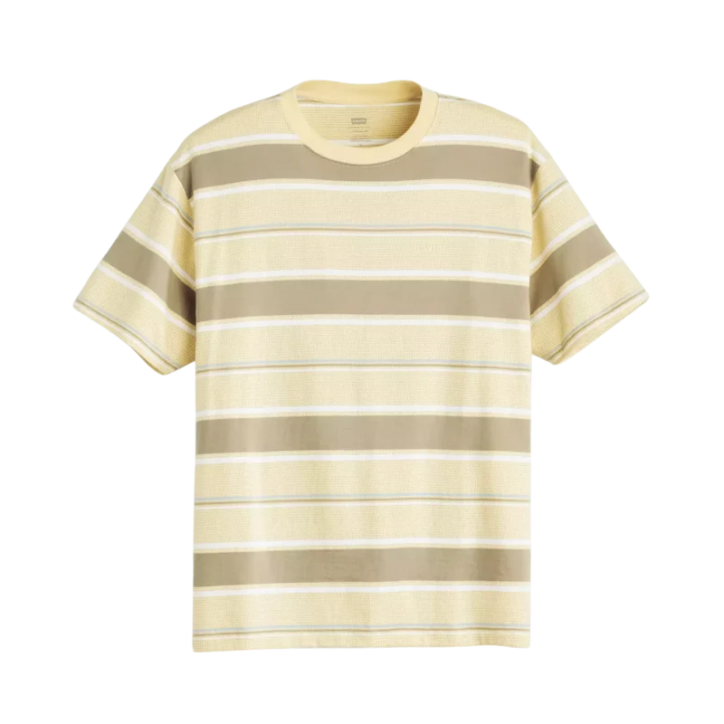 Red Tab Vintage Tee - Pecos Stripe Rutabaga