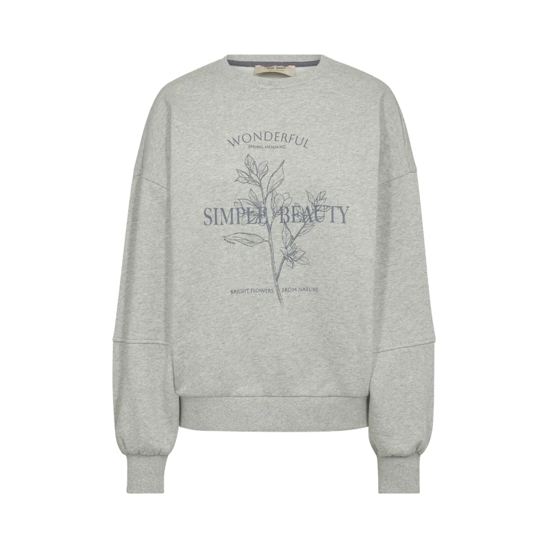 MMRafa Sweatshirt - Light Grey Melange