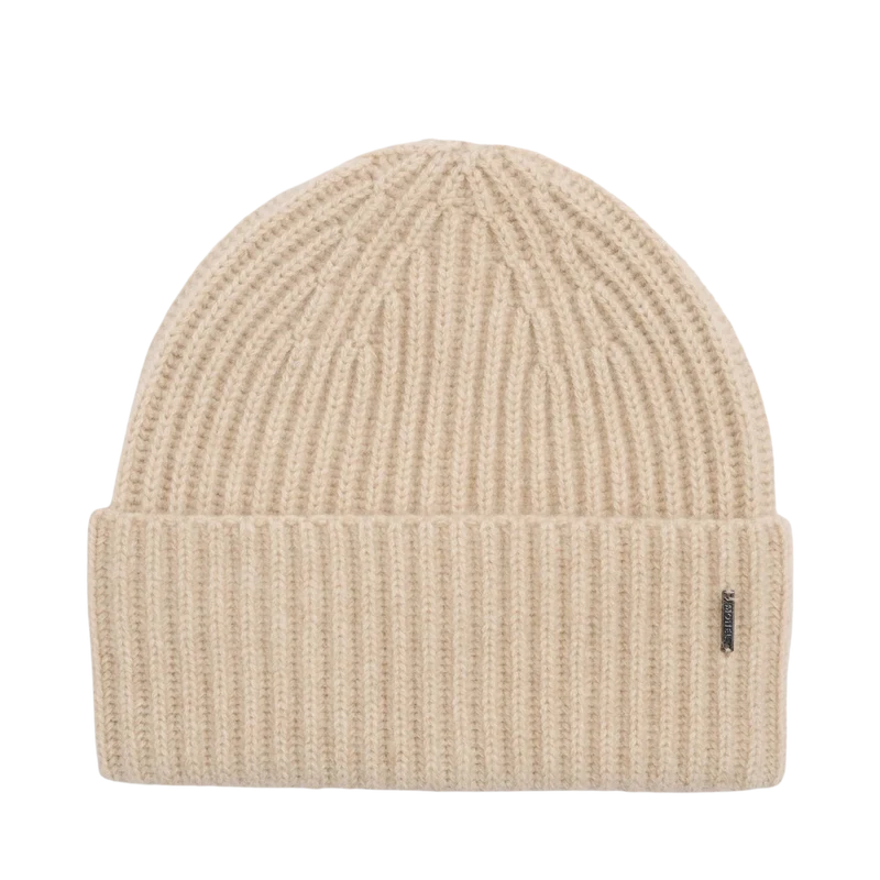 Alba Cashmere Beanie - Beige