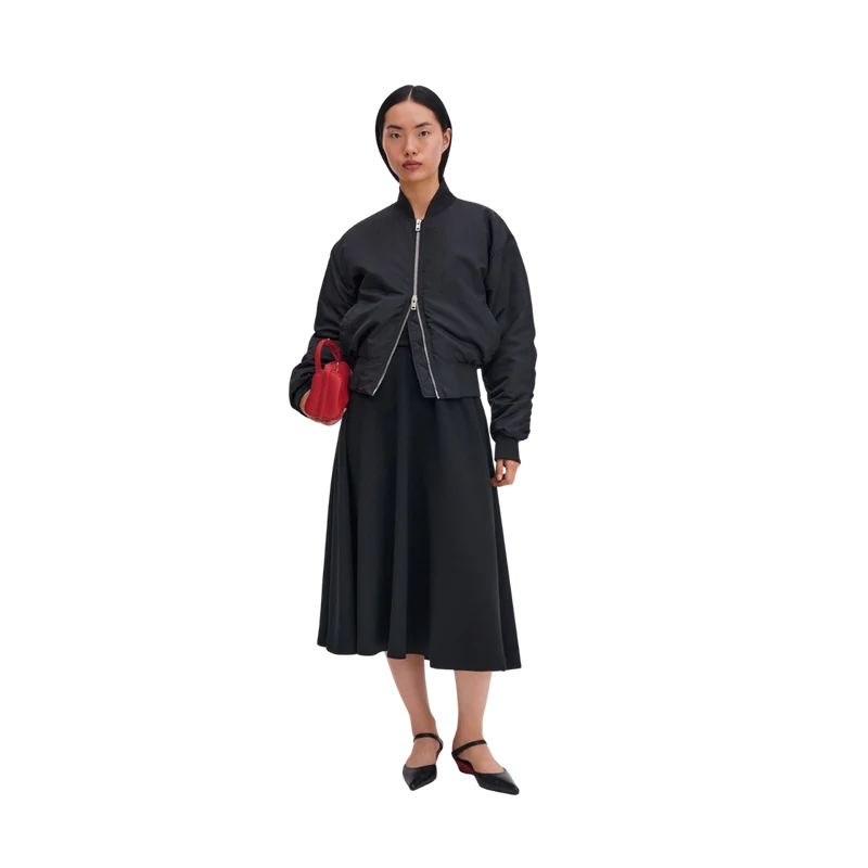 Flared Skirt - Black