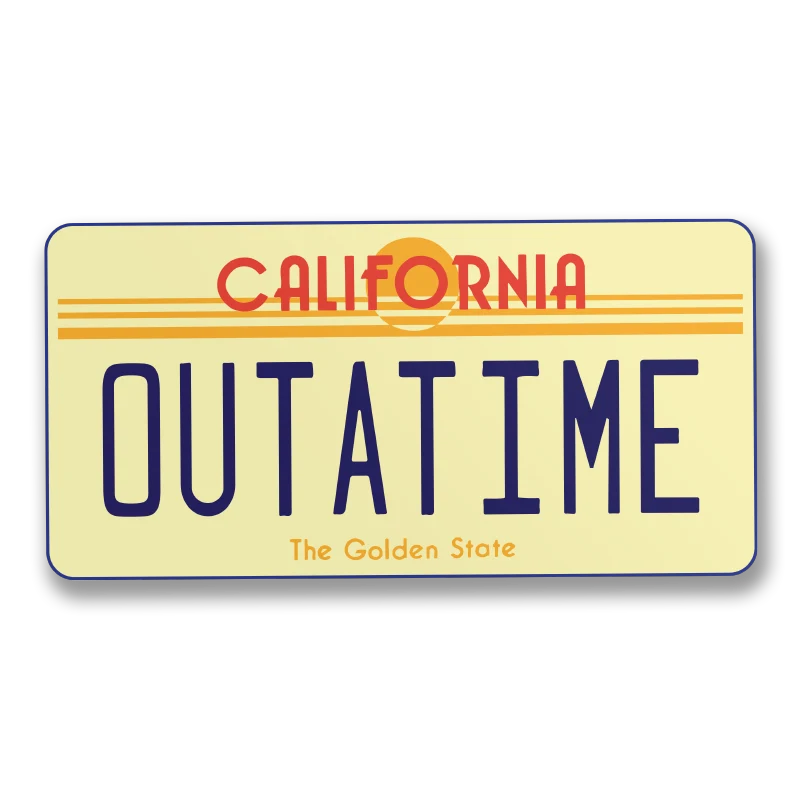 Out A Time Sticker