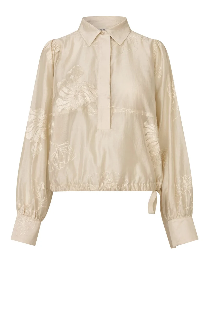 Second Female - Vira Blouse 60496 - 0512 Soft Beige