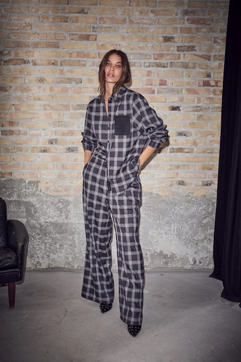Haute L'Amitié - Haute Check Pant HL10782 - Black Check