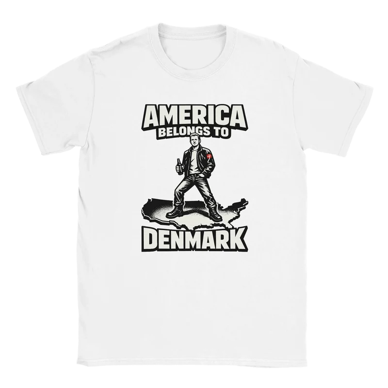 T-shirt - America belongs to Denmark