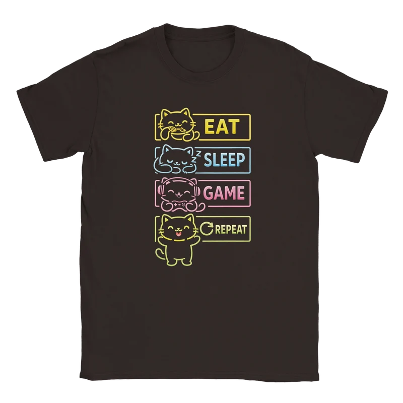 T-shirt - Eat, Sleep, Game, Repeat