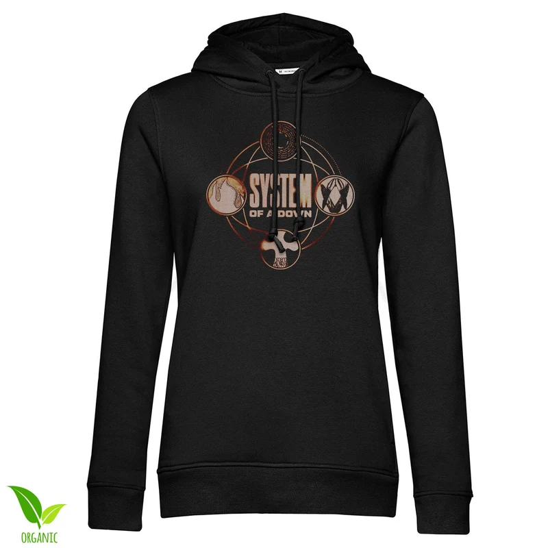 System Of A Down Tech Circles Girly Hoodie