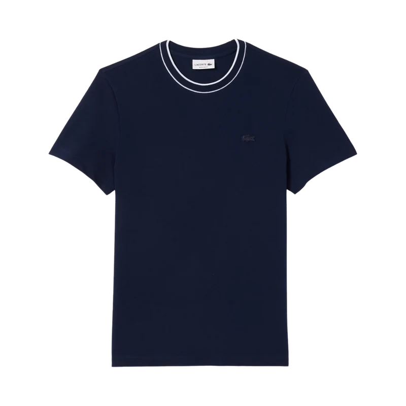 Crewneck T-Shirts - Navy Blue