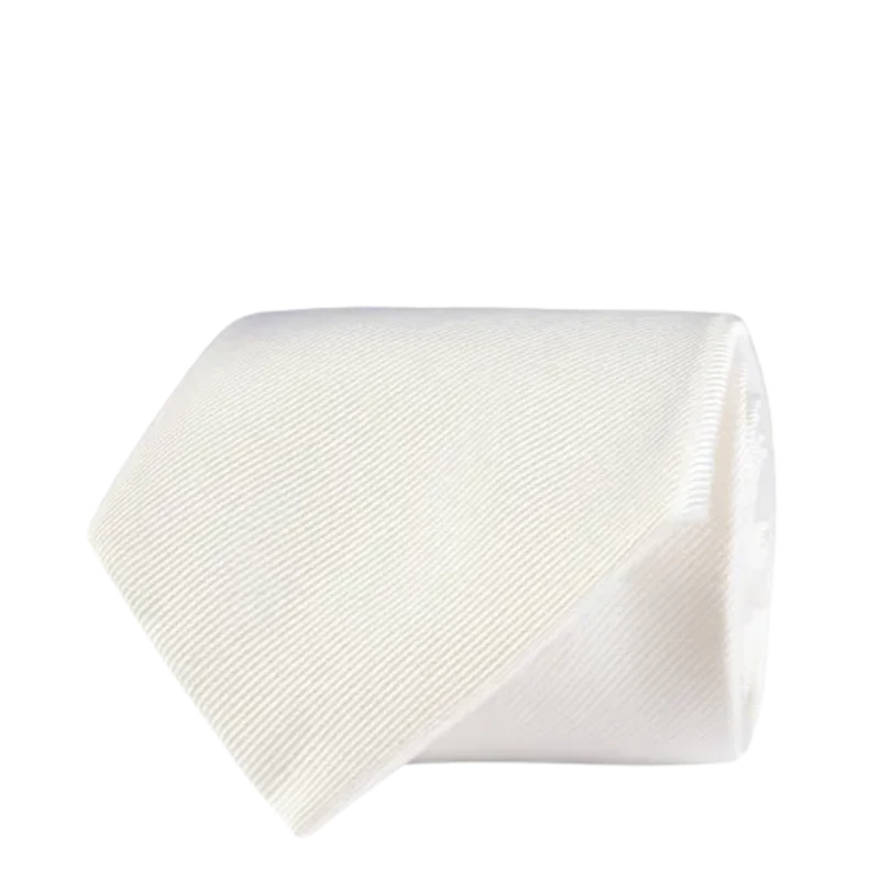 Classic Tie - White