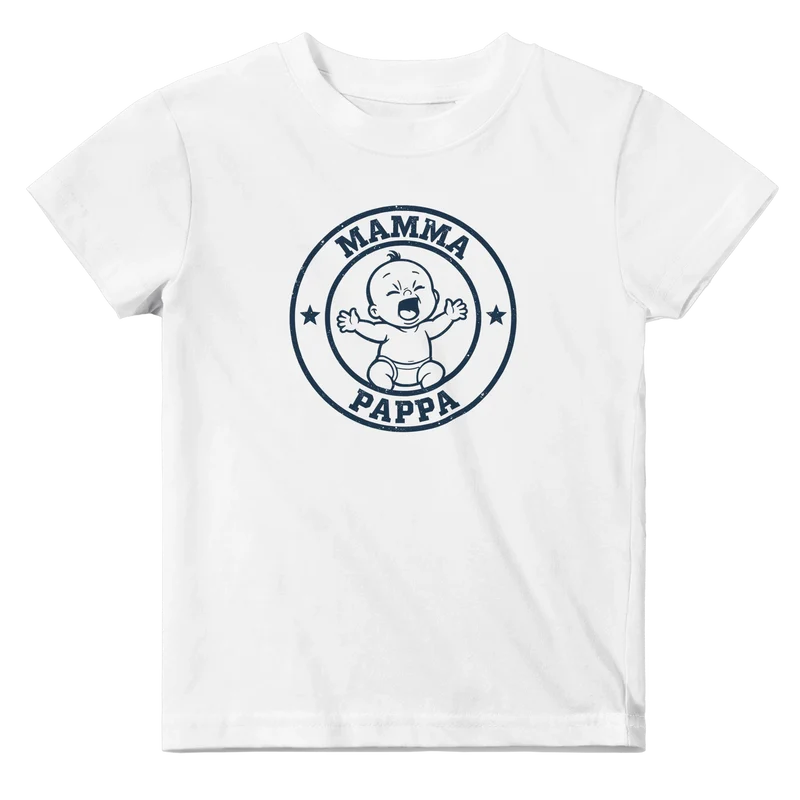 Baby t-shirt - Mamma, pappa