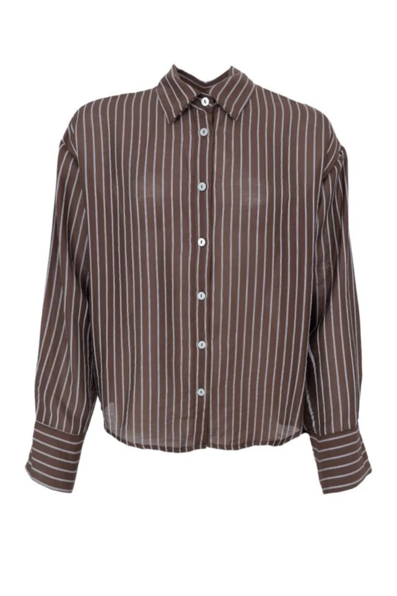 Black Colour - Bcmalone Shirt 41232 - Coffee