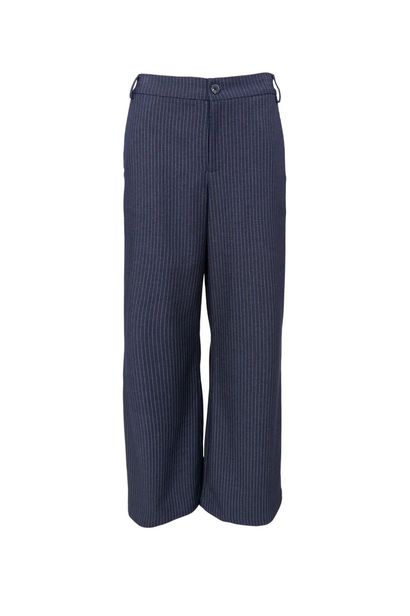 Black Colour - Bcmoore Box Pant 41217 - Navy Stripe