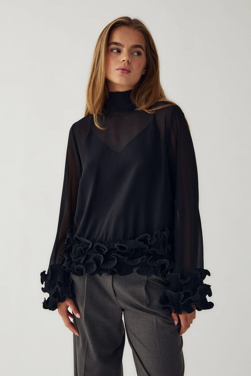 Noella - N-Latanietta Blouse 14510002 - 004 - Black