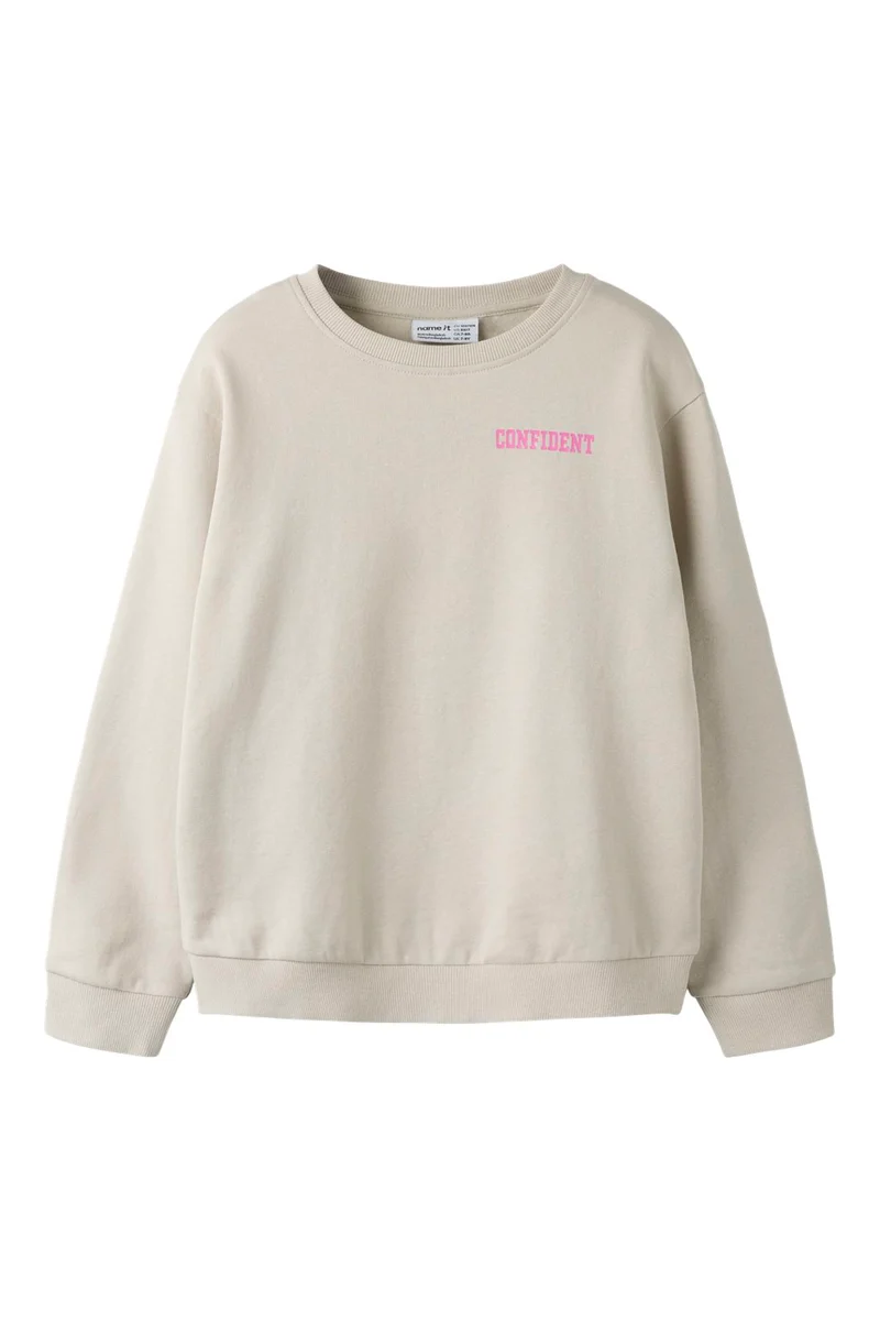 Name It - Nkfdilara Ls Nreg Swe - 5098592 Chateau Gray