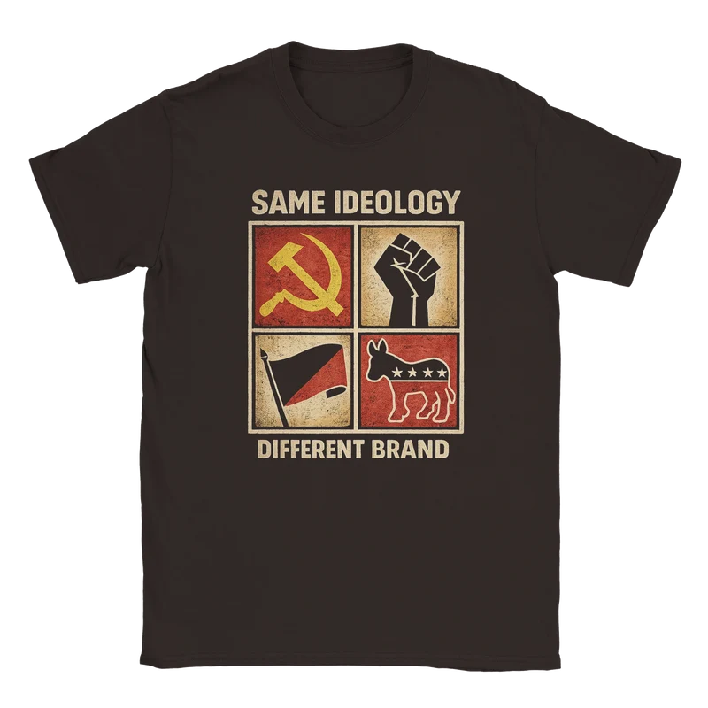 T-shirt - Same ideology, different brand