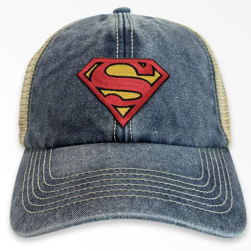 Superman Vintage Trucker Cap