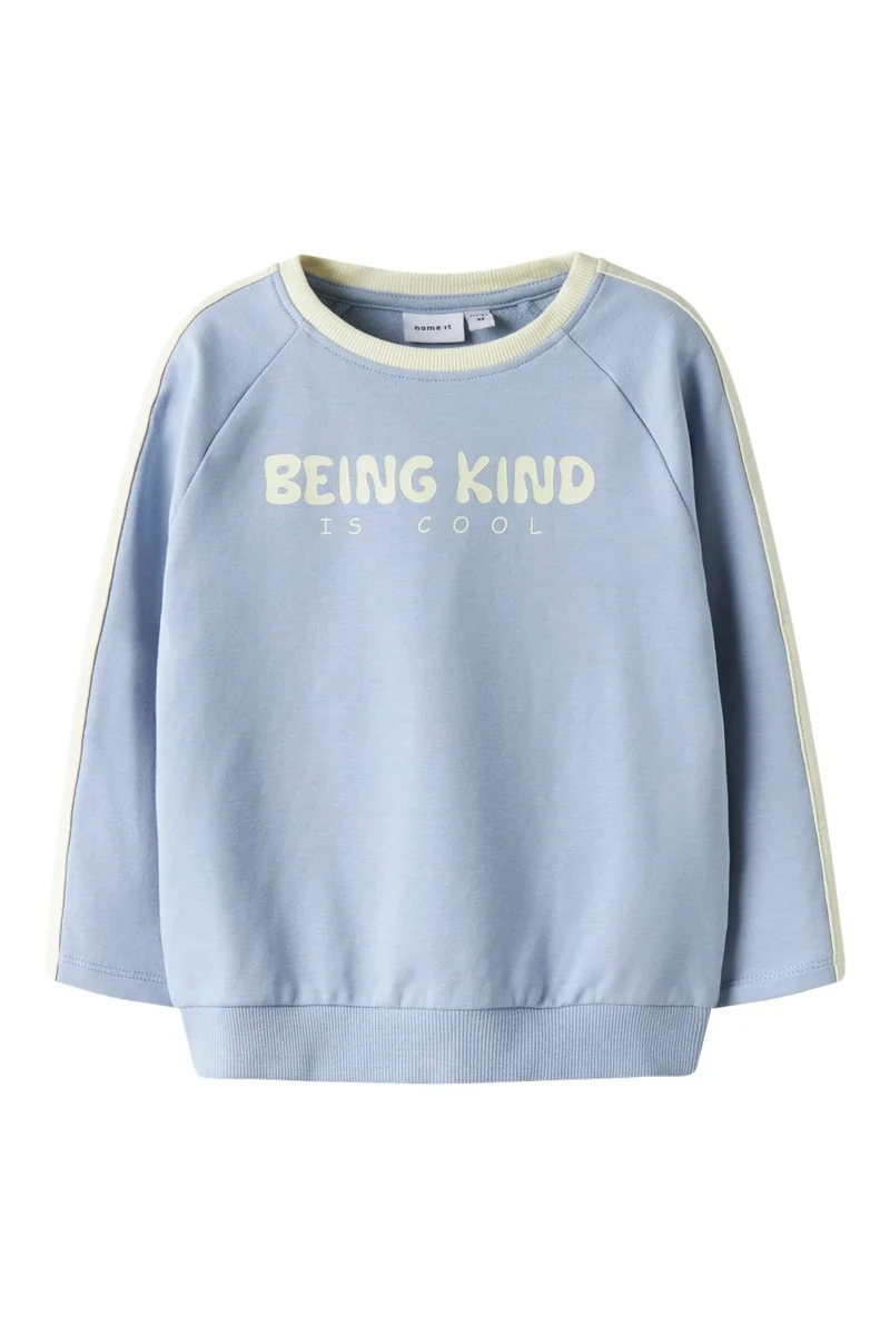 Name It - Nmmdolu Ls Rlx Sweat - 4956561 Blue Fog