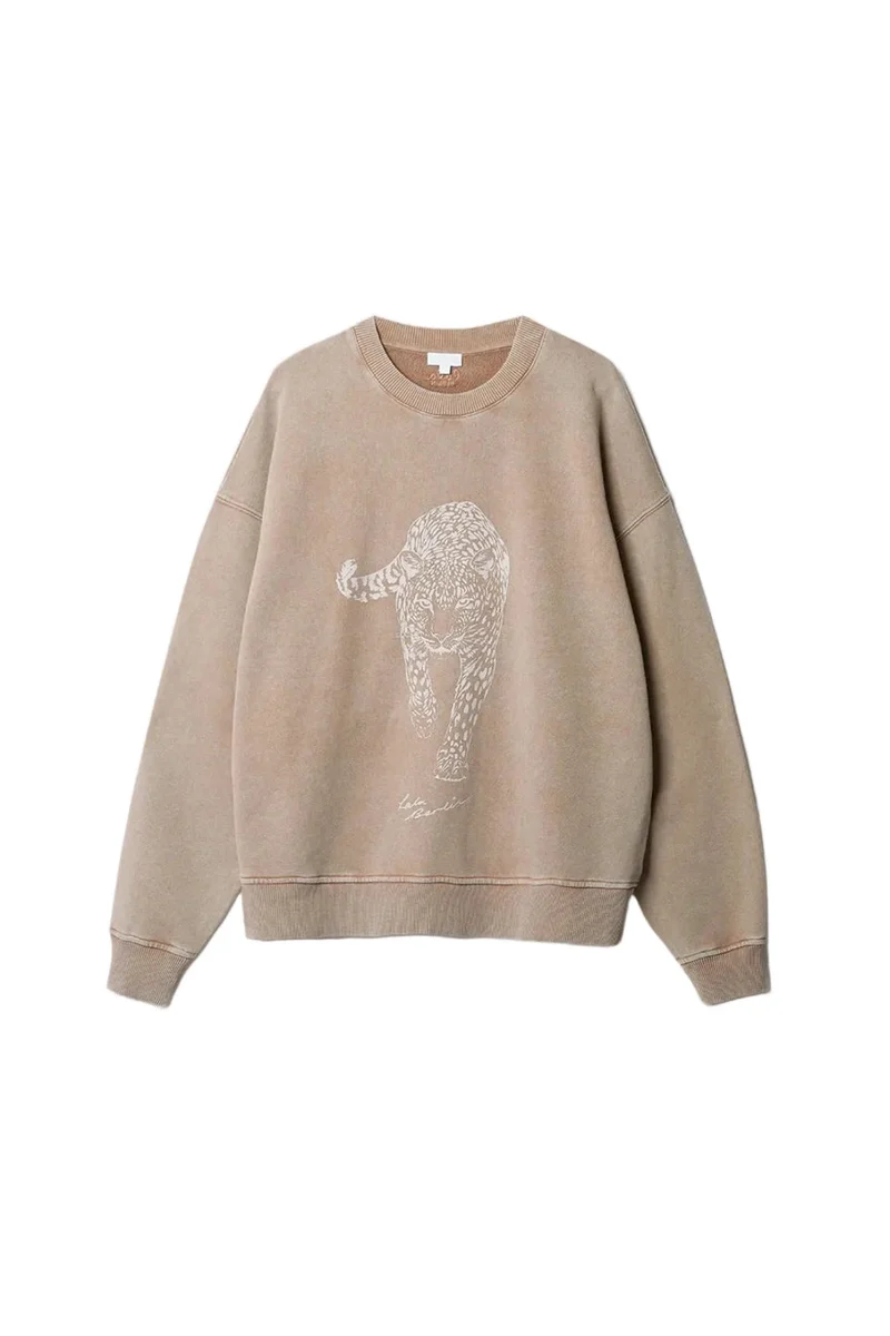 Lala Berlin - Sweatshirt Soma - Washed Earth Leo