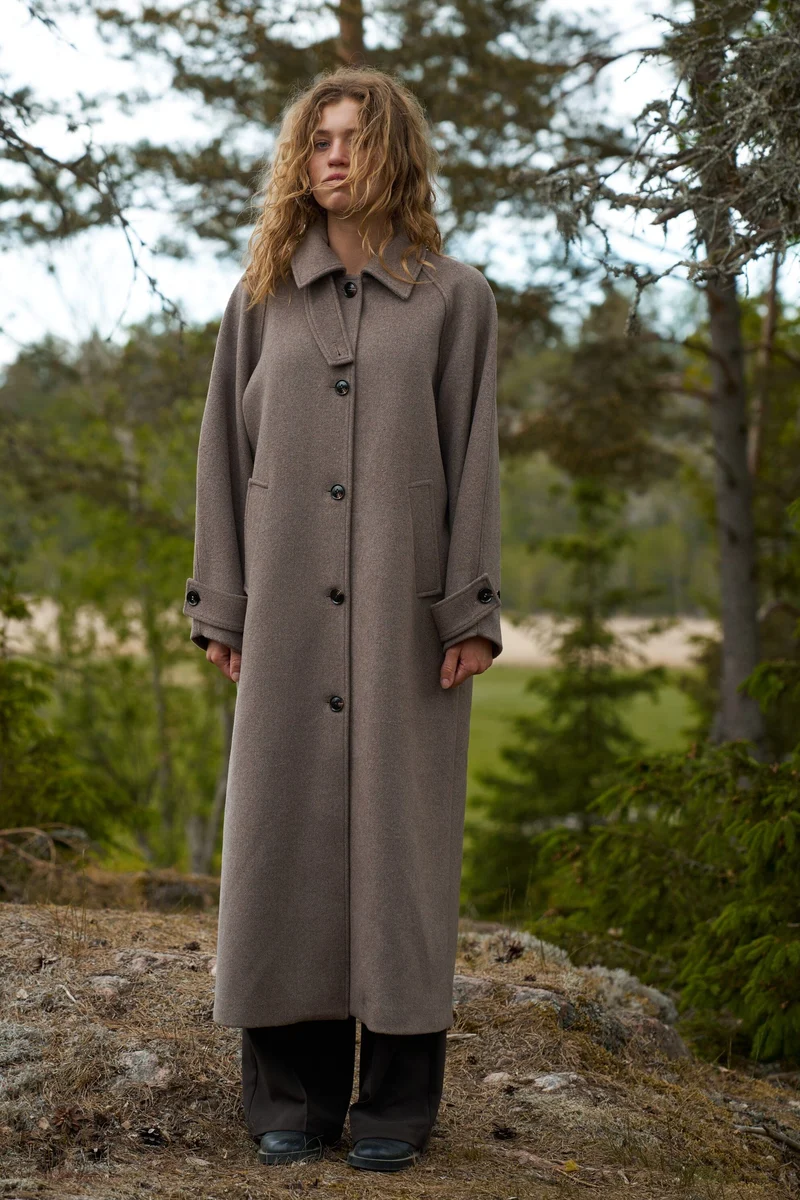 Neo Noir - Keaton Wool Coat 165499 - 214 - Taupe
