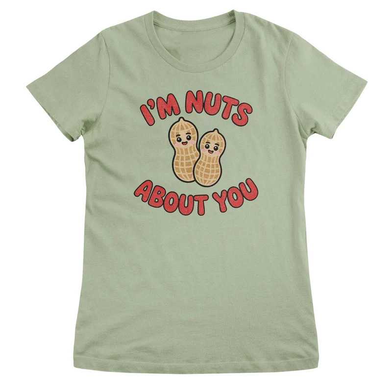 I'm Nuts About You Girly Top