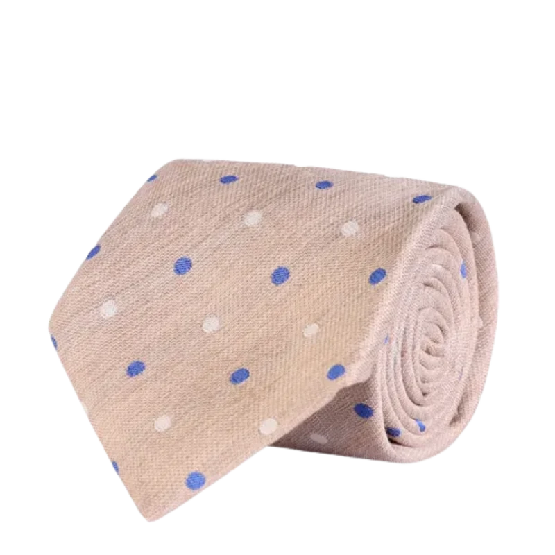 Classic Tie - Beige melange