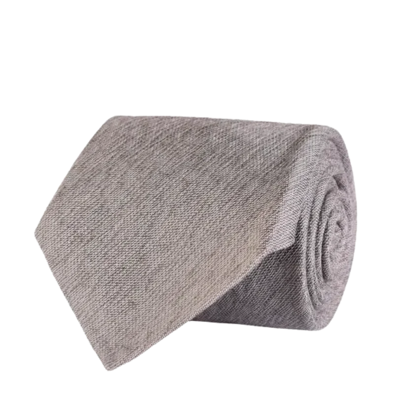 Classic Tie - Grey melange