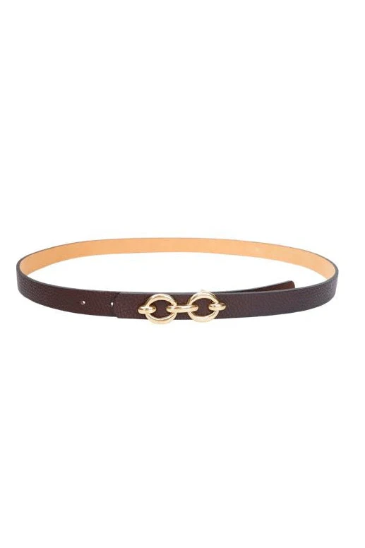 Black Colour - Bclotus Belt 10299 - Mocca