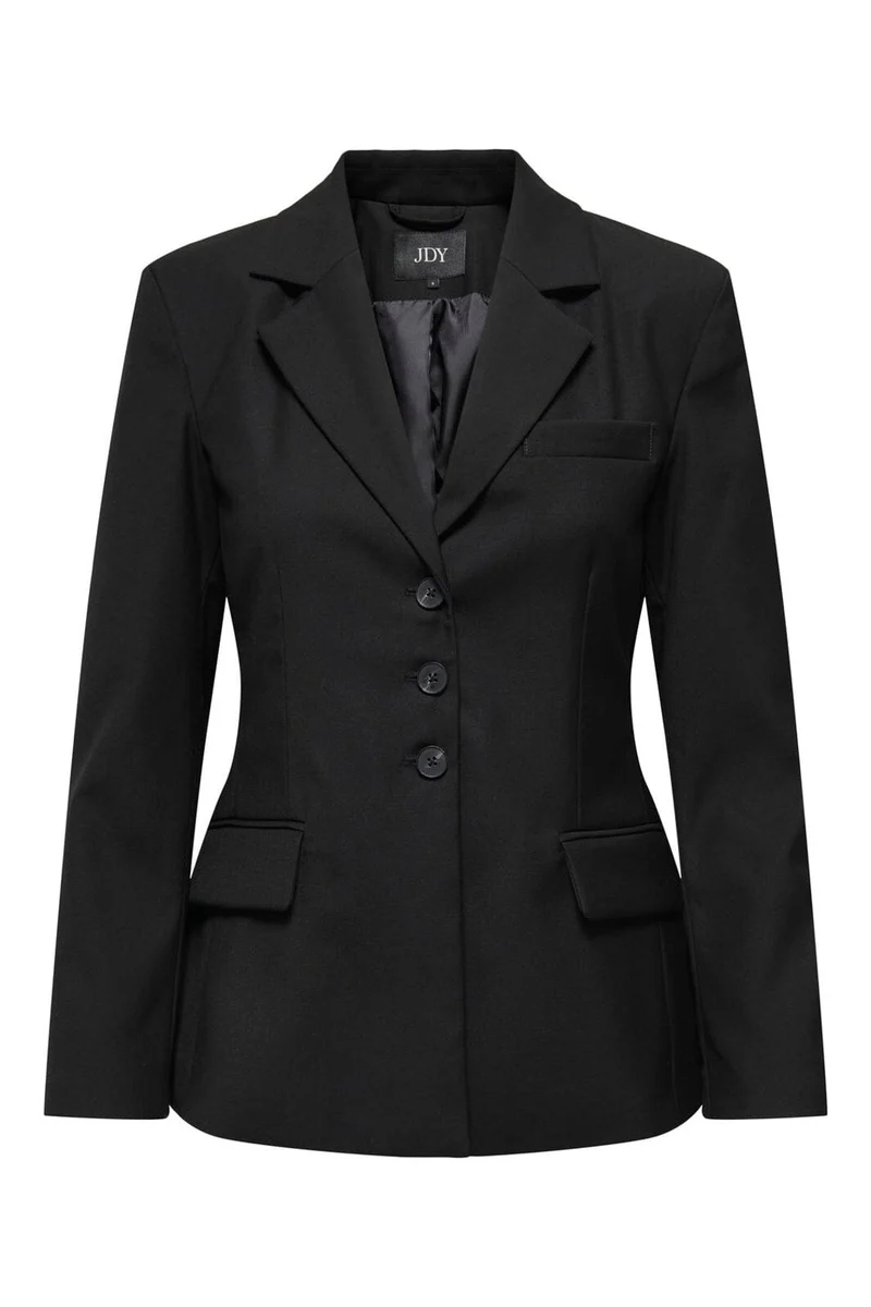 JDY - Jdysadie L/S Fitted Blazer Tlr - 4909864 Black