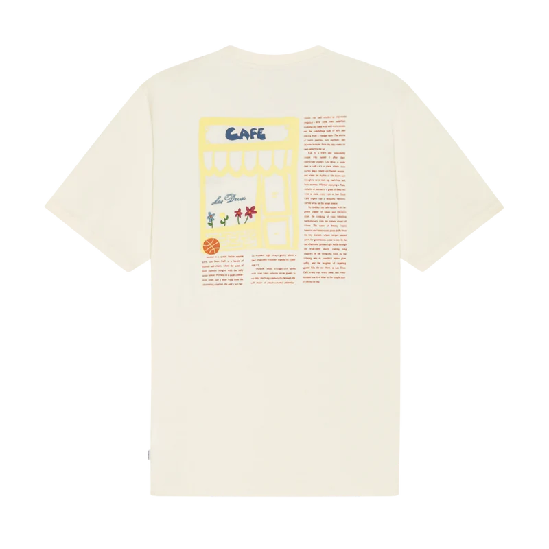 Café T-Shirt - Light Ivory