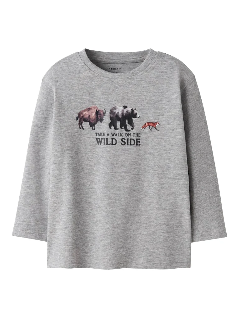 Djur Långärmad T-shirt