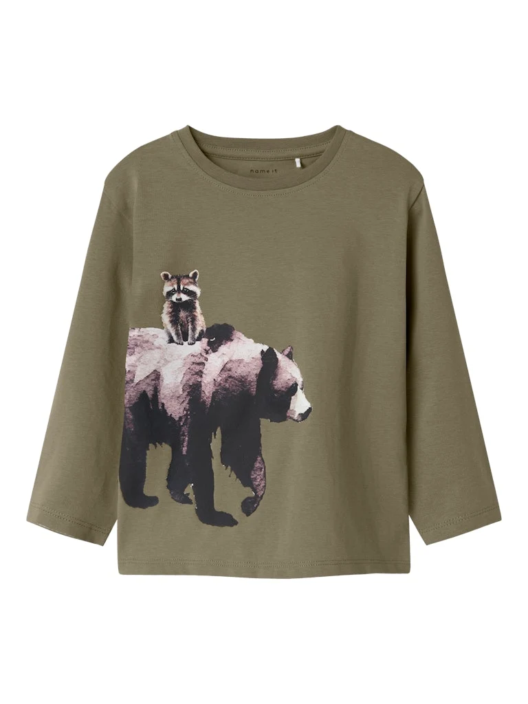Björn Långärmad T-shirt